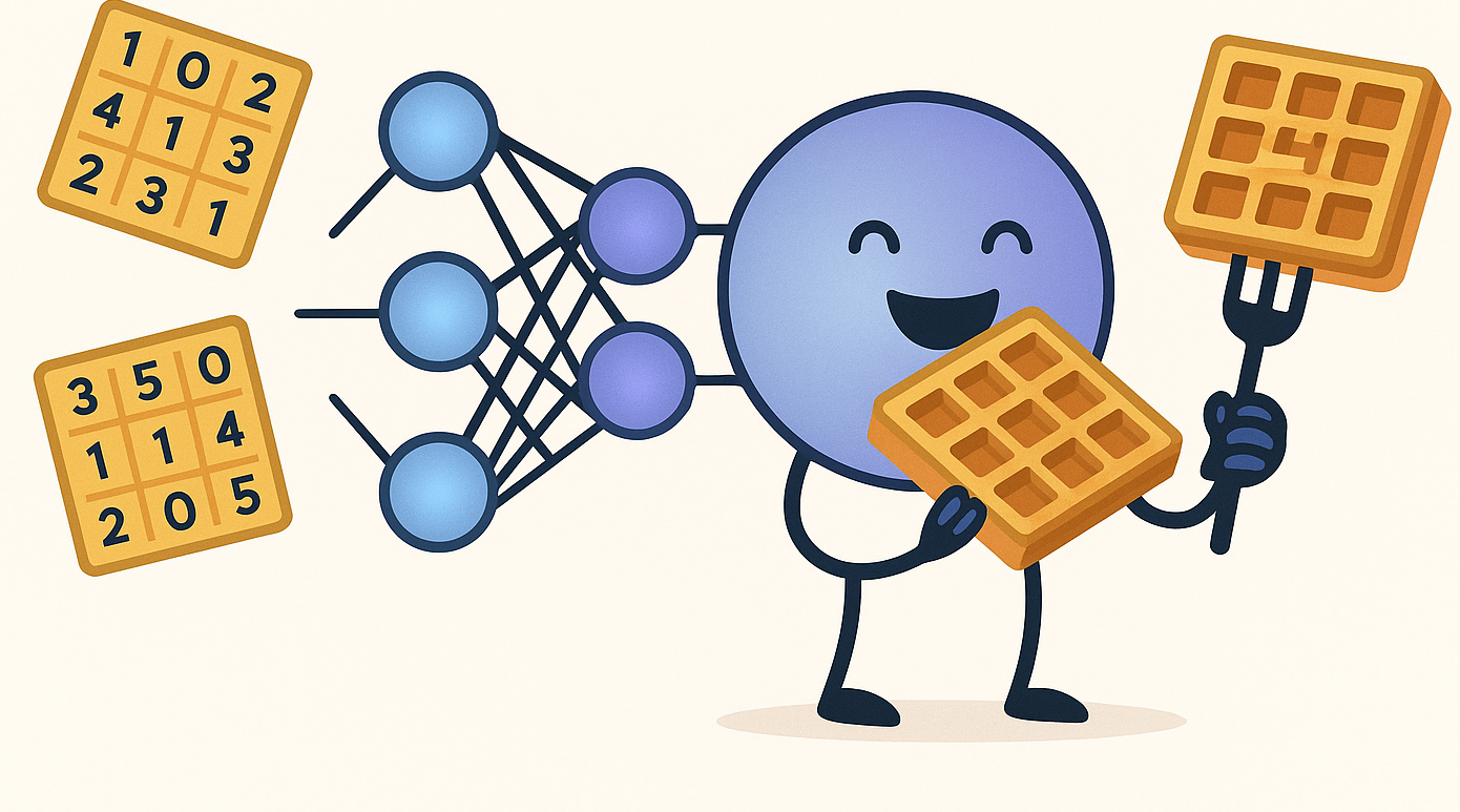 Neural Network Waffle Breakfast